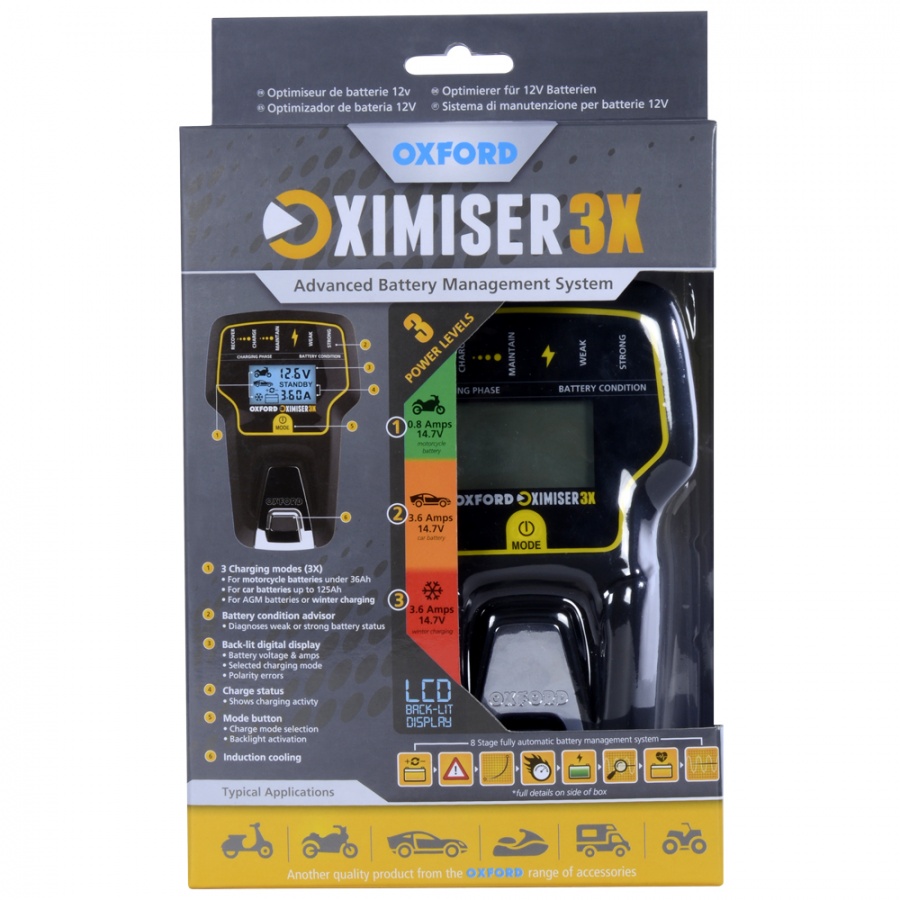 OXFORD Oximiser 900 Essential Battery Management System